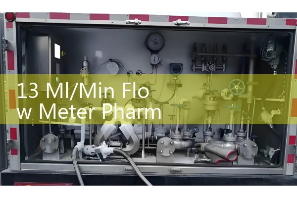 13 Ml/Min Flow Meter Pharmaceutical Line Performance